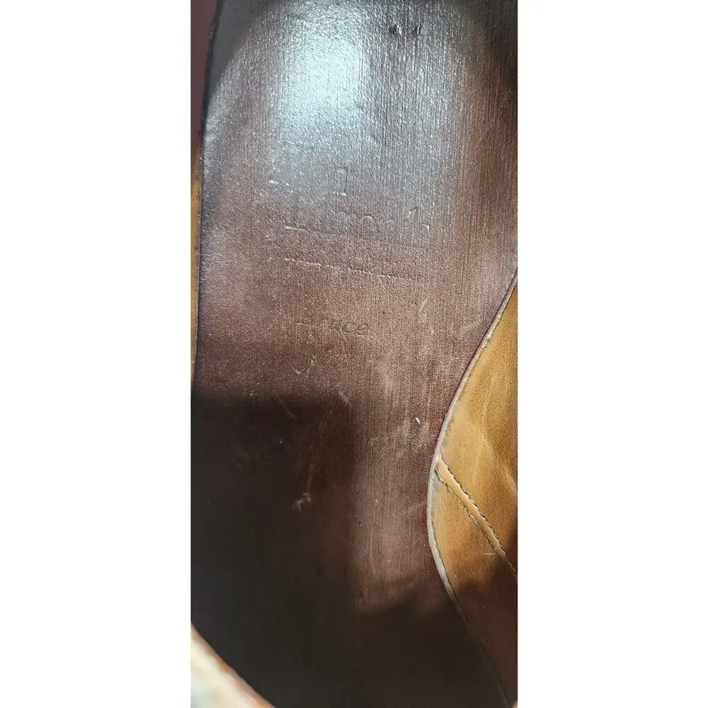 Allen Edmonds Bruce bicycle toe dress shoes, brown, men's US 11 3E EUC‎
